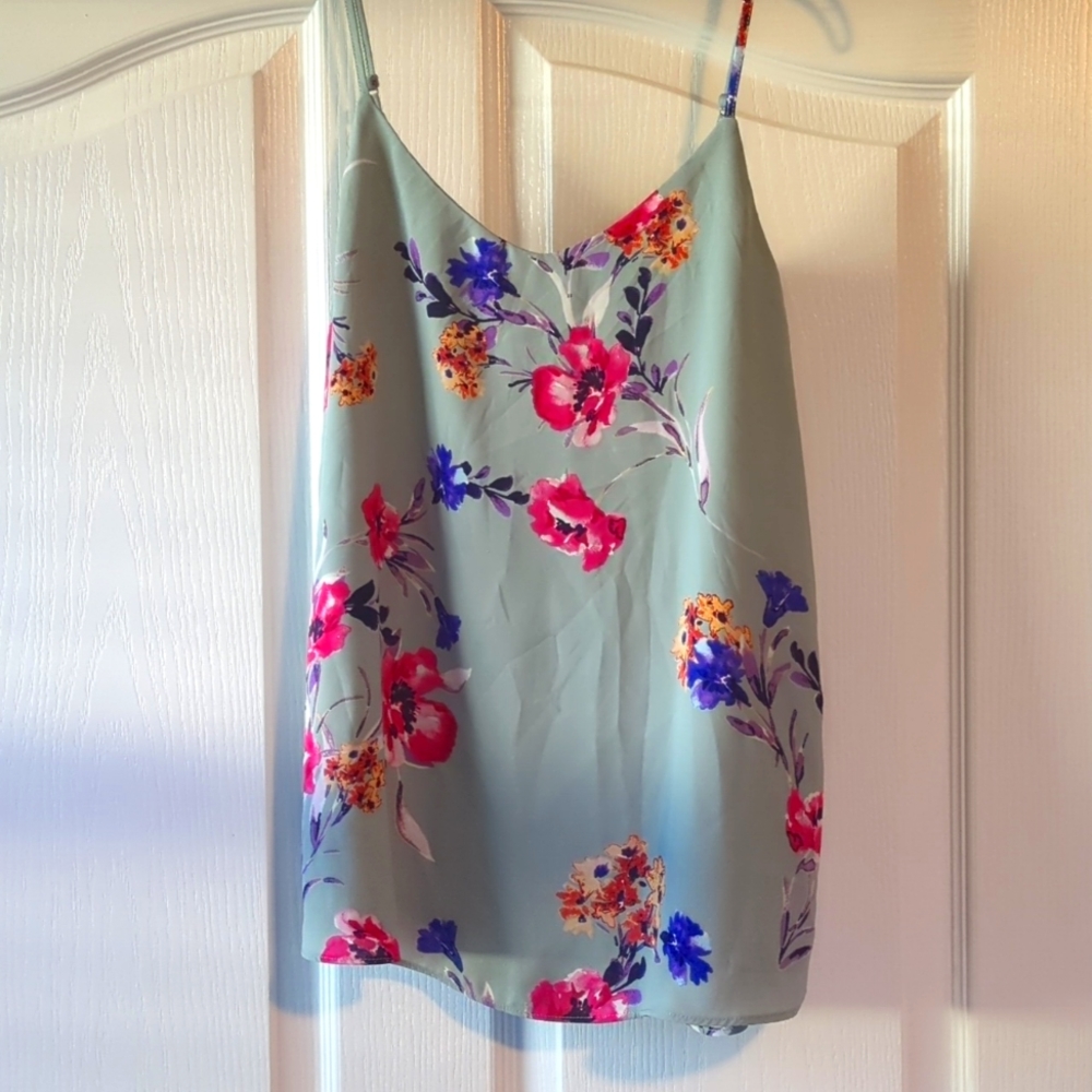Floral Sleeveless top